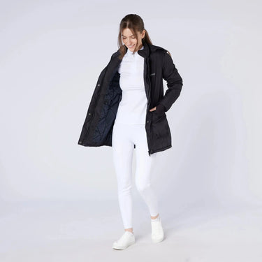 Cameo Equine Black Ventus Waterproof Ladies Riding Jacket| Online For Equine
