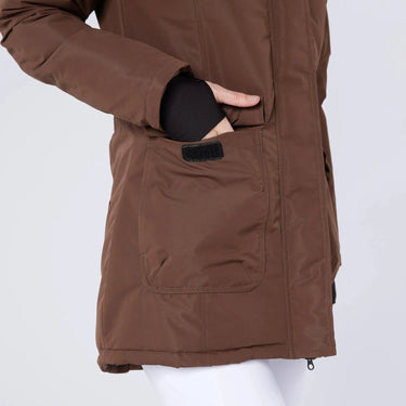 Cameo Equine Chocolate Ventus Waterproof Ladies Riding Jacket| Online For Equine