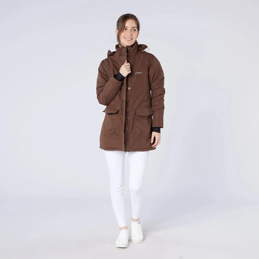 Cameo Equine Chocolate Ventus Waterproof Ladies Riding Jacket| Online For Equine
