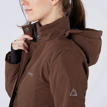 Cameo Equine Chocolate Ventus Waterproof Ladies Riding Jacket| Online For Equine