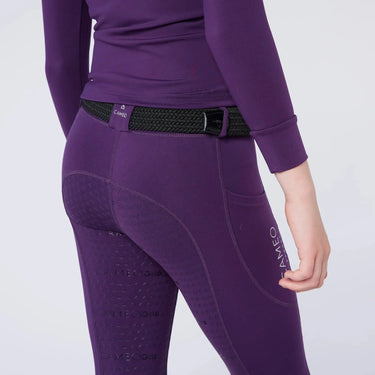 Cameo Equine Deep Purple Junior Ecodry Riding Tight| Online For Equine