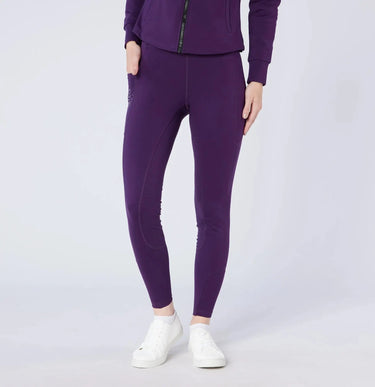 Cameo Equine Deep Purple Junior Ecodry Riding Tight| Online For Equine