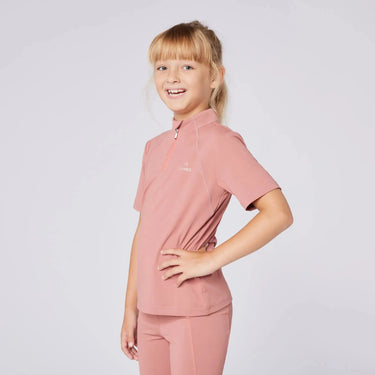 Cameo Equine Dusky Pink Junior Core Short Sleeve Baselayer| Online For Equine