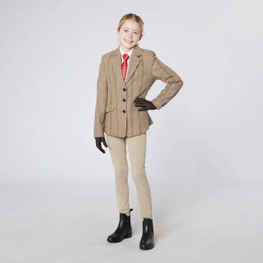Cameo Equine Junior Phoebe Green Tweed Jacket| Online For Equine