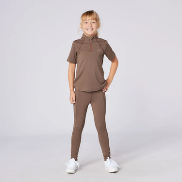 Cameo Equine Mocha Junior Core Short Sleeve Baselayer| Online For Equine
