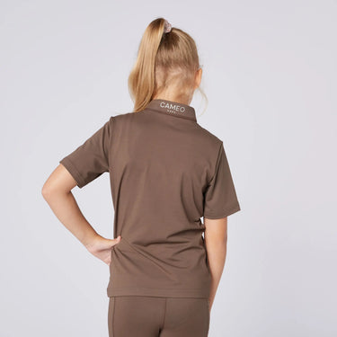 Cameo Equine Mocha Junior Core Short Sleeve Baselayer| Online For Equine