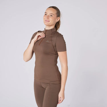 Cameo Equine Mocha Short Sleeve Baselayer| Online For Equine