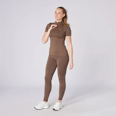 Cameo Equine Mocha Short Sleeve Baselayer| Online For Equine