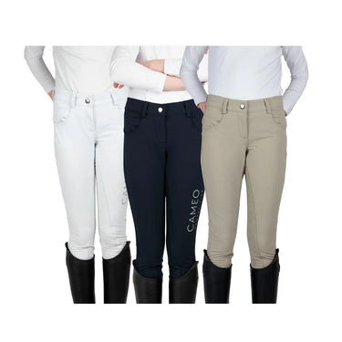 Cameo Equine Navy Junior Competition Breech| Online For Equine