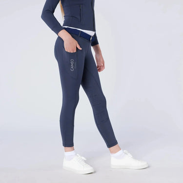 Cameo Equine Navy Junior Ecodry Riding Tight| Online For Equine