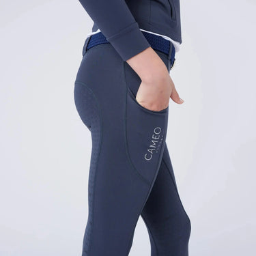 Cameo Equine Navy Junior Ecodry Riding Tight| Online For Equine