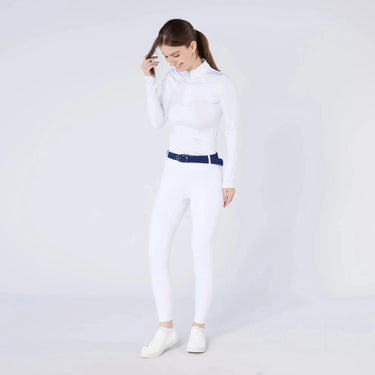 Cameo Equine White Junior Ecodry Riding Tight| Online For Equine