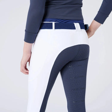 Cameo Equine White/ Navy Seat Junior Ecodry Riding Tight| Online For Equine