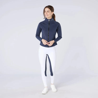 Cameo Equine White/ Navy Seat Junior Ecodry Riding Tight| Online For Equine