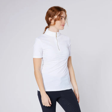 Cameo Equine White Performance Competition Shirt| Online For Equine