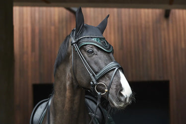 Buy Catago FIR-Tech Forest Green Elegant Fly Veil| Online for Equine