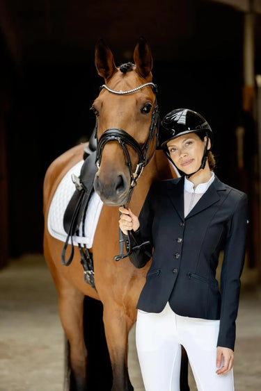 Catago Ladies Black Noble Competition Jacket| Online For Equine
