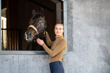 Catago Ladies Bree Half-Zip Long Sleeve Ridingshirt| Online For Equine