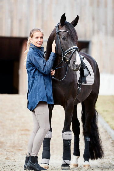 Buy Catago Ladies Navy Roy Waterproof Trench Coat| Online for Equine