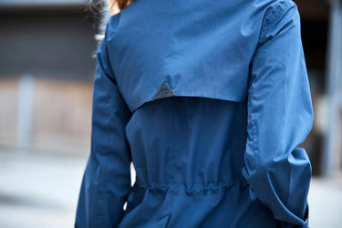 Buy Catago Ladies Navy Roy Waterproof Trench Coat| Online for Equine