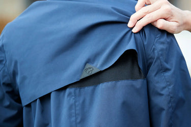 Buy Catago Ladies Navy Roy Waterproof Trench Coat| Online for Equine