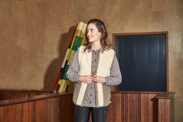 Catago Ladies Paula Faux Fur Vest| Online For Equine