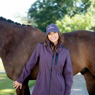 Catago Ladies Plum Roy Waterproof Trench Coat| Online For Equine