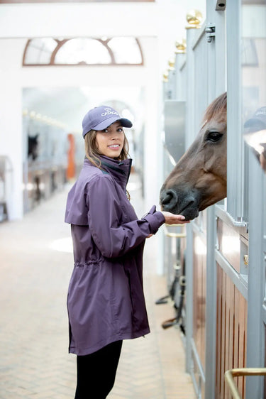 Catago Ladies Plum Roy Waterproof Trench Coat| Online For Equine