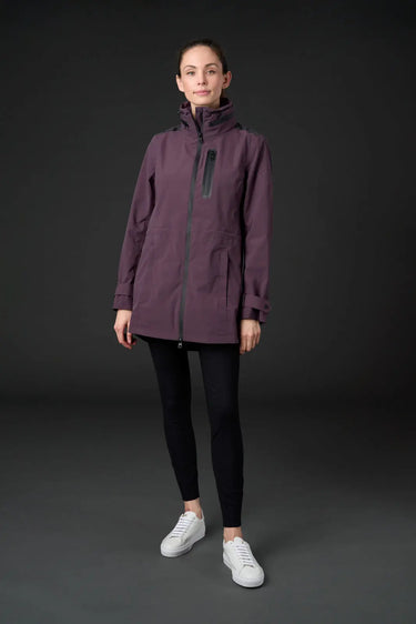 Catago Ladies Plum Roy Waterproof Trench Coat| Online For Equine