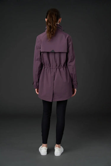 Catago Ladies Plum Roy Waterproof Trench Coat| Online For Equine