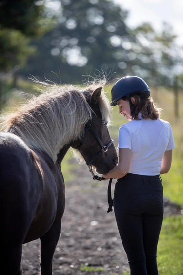 Catago Ladies Thelma White Short Sleeve Riding Blouse| Online For Equine