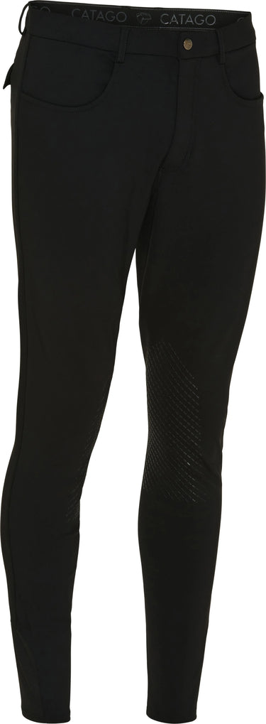 Catago Men Nero Breeches Knee Grip| Online For Equine