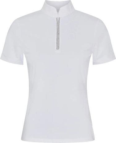 Catago Nice 1/4 Zip White Ladies Competition Shirt| Online For Equine