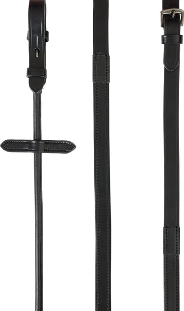 Catago Nival Leather/Rubber Rolled Reins| Online For Equine