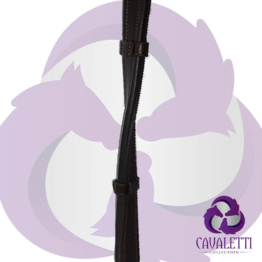Cavaletti Collection Half Rubber Leather Reins| Online For Equine