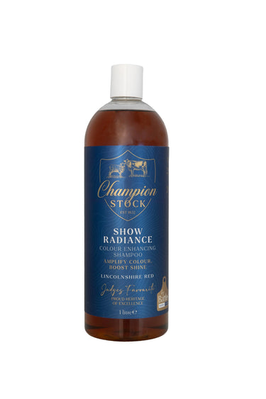 Champion Stock Show Radiance Colour Enhancing Shampoo| Online For Equine