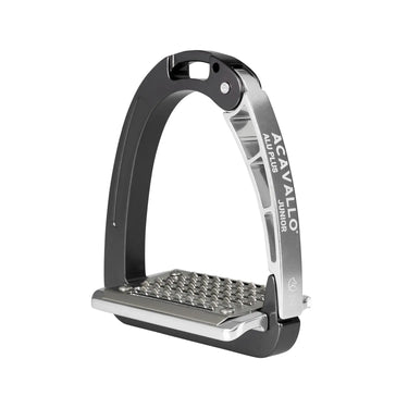 Charcoal Acavallo Arena Aluplus Stirrup Junior (Footbed 10.5cm)| Online For Equine
