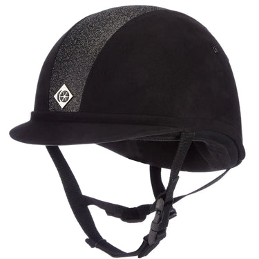 Buy Charles Owen Black Sparkly YR8 Riding Hat | Online for Equine