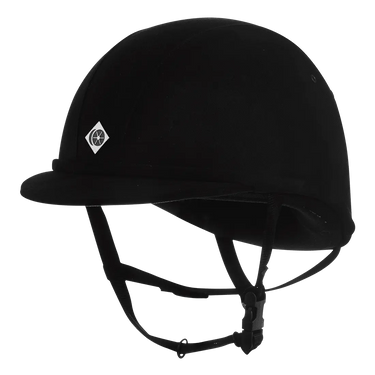 Buy Charles Owen Black YR8 Riding Hat | Online for Equine 