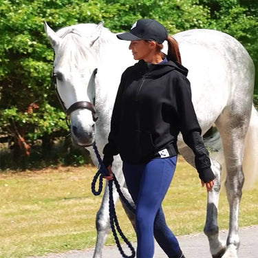 Charles Owen Branded 1/4 Zip Embossed Hoodie| Online For Equine