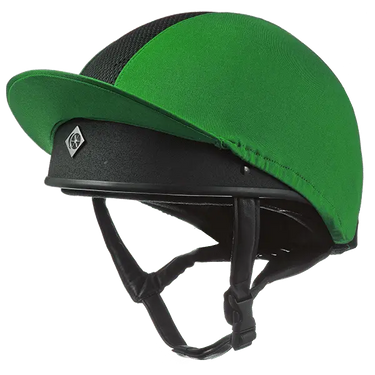 Buy the Charles Owen Emerald Pro II Plus Lycra Hat Silk | Online for Equine