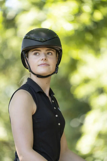 Buy Charles Owen Esme Black Luna Riding Hat| Online for Equine
