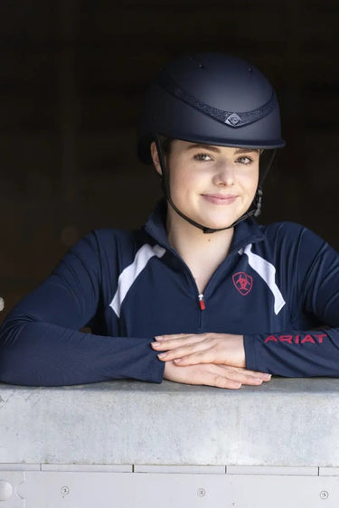 Buy Charles Owen Esme Midnight Navy Luna Riding Hat SHELL| Online for Equine