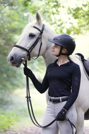 Buy Charles Owen Esme Midnight Navy Luna Riding Hat SHELL| Online for Equine