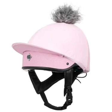 Buy Charles Owen Harlow JS1 Pro Pastel Pink Jockey Skull| Online for Equine