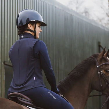 Charles Owen Navy Eclipse Gilet Back Protector| Online For Equine