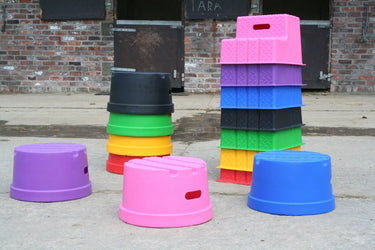 Buy Classic Showjumps Standard 1 Step Round Mounting Block| Online for Equine