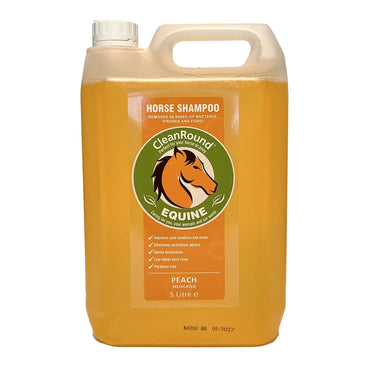 Cleanround Medicated Shampoo Peach| Online For Equine