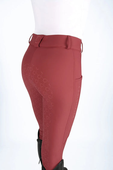 Coldstream Balmore Thermal Riding Tights Burgundy| Online For Equine
