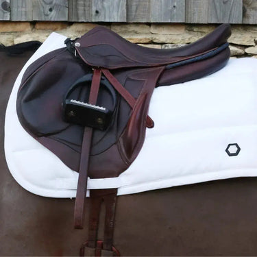 Coldstream Belford Suede GP Saddle Pad White| Online For Equine